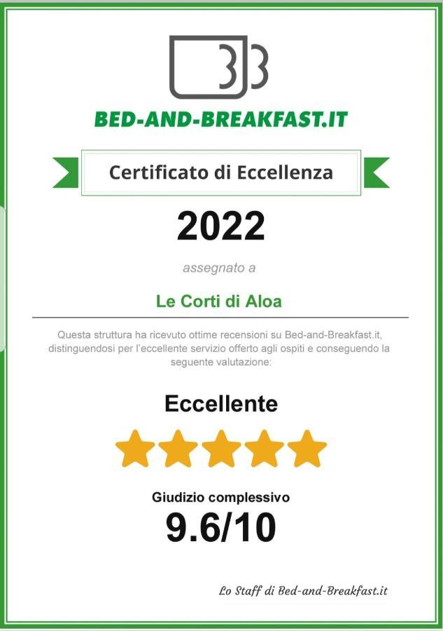 B&B Le Corti Di Aloa San Pantaleo Exterior foto